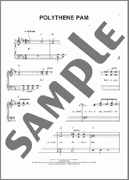 Polythene Pam(The Beatles) 楽譜 ピアノ（ソロ） ダウンロード