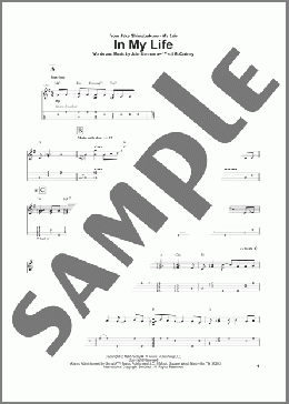 In My Life (arr. Jake Shimabukuro)(The Beatles/Jake Shimabukuro) 楽譜 その他 ダウンロード