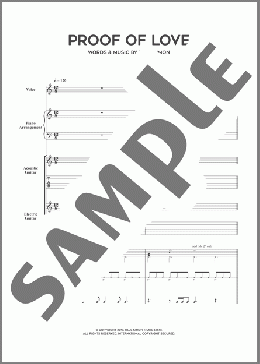 Proof Of Love(Paul Simon) 楽譜 その他 ダウンロード