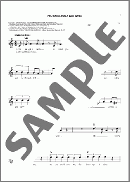 You Give Love A Bad Name(Bon Jovi/Blake Lewis) 楽譜 その他 ダウンロード