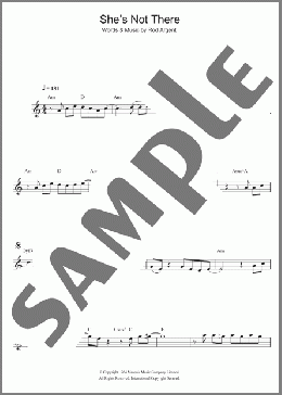 She's Not There(Santana/The Zombies) 楽譜 その他 ダウンロード