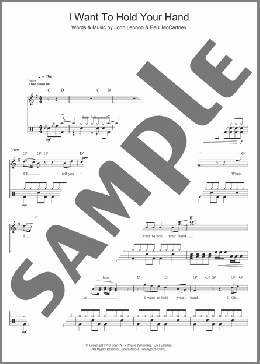I Want To Hold Your Hand(The Beatles) 楽譜 その他 ダウンロード