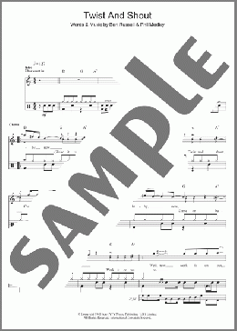 Twist And Shout(The Beatles) 楽譜 その他 ダウンロード