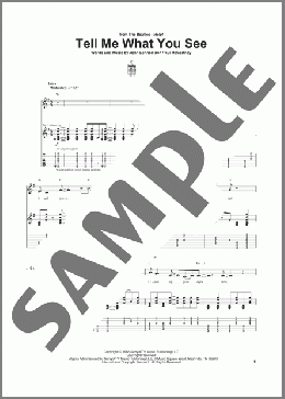Tell Me What You See(The Beatles) 楽譜 ギター（ソロ） ダウンロード