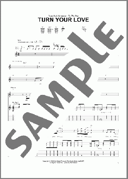 Turn Your Love(Jack Johnson) 楽譜 ギター（ソロ） ダウンロード