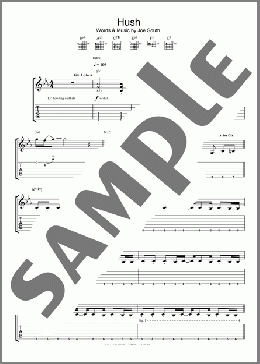 Hush(Deep Purple) 楽譜 ギター（ソロ） ダウンロード