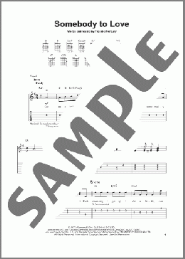 Somebody To Love(Queen/Glee (TV Series)) 楽譜 ギター（ソロ） ダウンロード