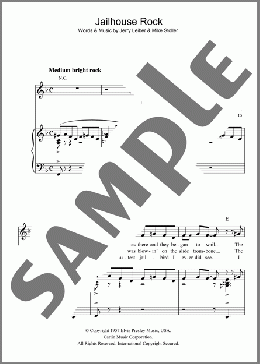 Jailhouse Rock(Elvis Presley/Leiber & Stoller) 楽譜 その他 ダウンロード