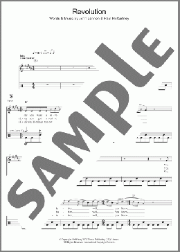 Revolution(The Beatles) 楽譜 その他 ダウンロード