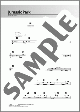 Theme from Jurassic Park(John Williams) 楽譜 ピアノ（歌詞 & コード） ダウンロード