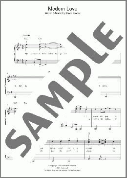 Modern Love(David Bowie) 楽譜 その他 ダウンロード
