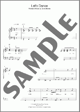 Let's Dance(David Bowie) 楽譜 その他 ダウンロード