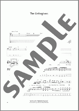 The Unforgiven(Metallica) 楽譜 ベース ダウンロード