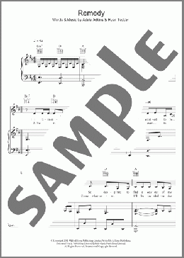 Remedy(Adele) 楽譜 その他 ダウンロード
