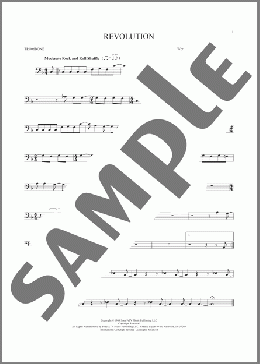 Revolution(The Beatles) 楽譜 トロンボーン（ソロ） ダウンロード