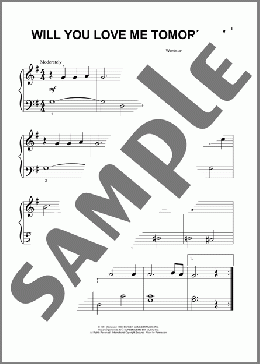 Will You Love Me Tomorrow (Will You Still Love Me Tomorrow)(Carole King/The Shirelles) 楽譜 その他 ダウンロード
