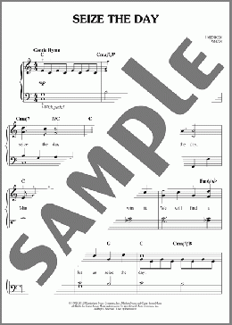 Seize The Day (from Newsies The Musical)(Jack Feldman/Newsies (Musical)/Alan Menken) 楽譜 ピアノ（ソロ） ダウンロード