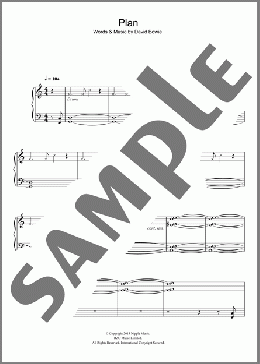 Plan(David Bowie) 楽譜 ピアノ（ソロ） ダウンロード