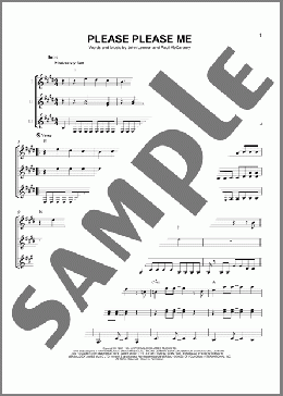 Please Please Me(The Beatles) 楽譜 ギターアンサンブル ダウンロード