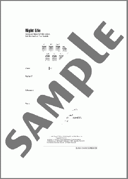 Night Life(B.B. King/Ray Price/Willie Nelson/Willie Nelson and Danny Davis) 楽譜 ギター（コード） ダウンロード