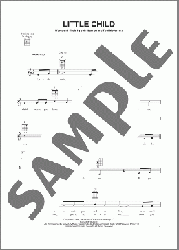 Little Child(The Beatles) 楽譜 メロディ ダウンロード