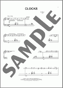 Clocks [Jazz version](Coldplay) 楽譜 ピアノ（ソロ） ダウンロード