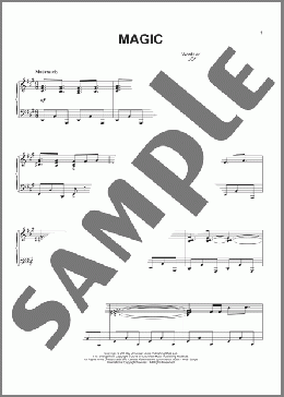 Magic [Jazz version](Coldplay) 楽譜 ピアノ（ソロ） ダウンロード