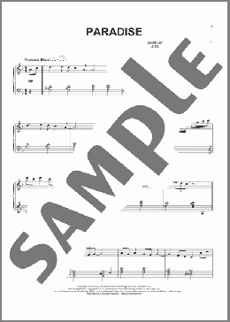 Paradise [Jazz version](Coldplay) 楽譜 ピアノ（ソロ） ダウンロード