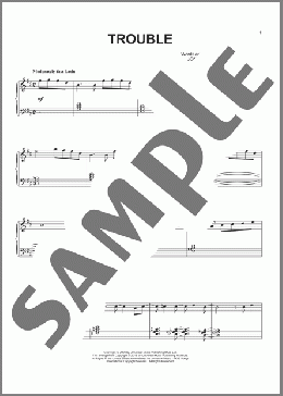 Trouble [Jazz version](Coldplay) 楽譜 ピアノ（ソロ） ダウンロード