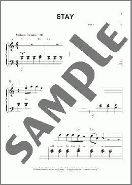 Stay (arr. Phillip Keveren)(Rihanna) 楽譜 ピアノ（ソロ） ダウンロード