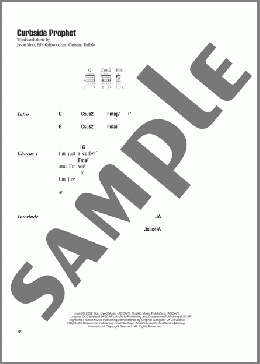 Curbside Prophet(Jason Mraz) 楽譜 ギター（コード） ダウンロード