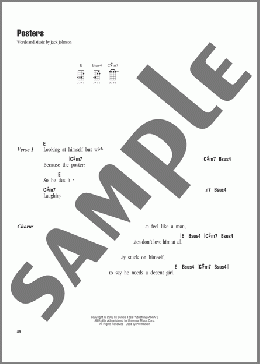 Posters(Jack Johnson) 楽譜 ウクレレ（コード譜） ダウンロード