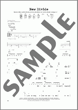 New Divide(Linkin Park) 楽譜 ギターリード ダウンロード