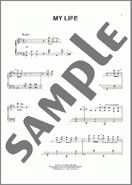 My Life [Jazz version](Billy Joel) 楽譜 ピアノ（ソロ） ダウンロード