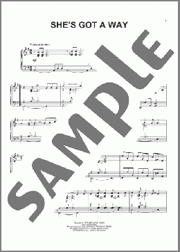 She's Got A Way [Jazz version](Billy Joel) 楽譜 ピアノ（ソロ） ダウンロード