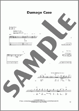Damage Case(Metallica) 楽譜 ベース ダウンロード