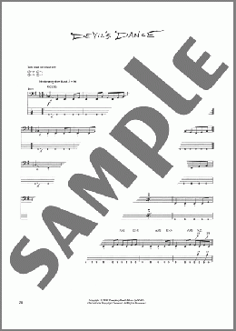 Devil's Dance(Metallica) 楽譜 ベース ダウンロード