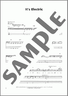 It's Electric(Metallica) 楽譜 ベース ダウンロード