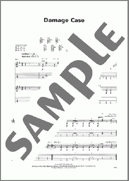 Damage Case(Metallica) 楽譜 ギター（ソロ） ダウンロード