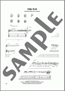 Slip Kid(The Who) 楽譜 ギター（ソロ） ダウンロード