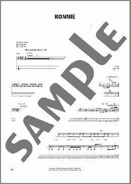Ronnie(Metallica) 楽譜 ベース ダウンロード