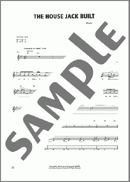 The House Jack Built(Metallica) 楽譜 ベース ダウンロード