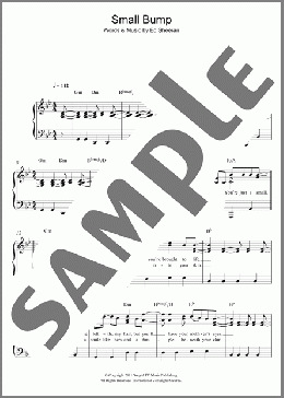 Small Bump(Ed Sheeran) 楽譜 ピアノ（ソロ） ダウンロード