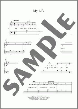 My Life(Billy Joel/Billy Joel (Arr. Carolyn Miller)) 楽譜 ピアノ（ソロ） ダウンロード