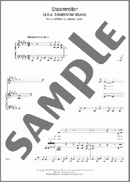 Steamroller(Elvis Presley) 楽譜 ピアノ & ボーカル & ギター ダウンロード