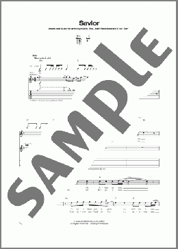 Savior(Red Hot Chili Peppers) 楽譜 ギター（ソロ） ダウンロード