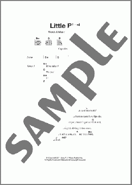 Little Bird(Ed Sheeran) 楽譜 ギター（コード） ダウンロード