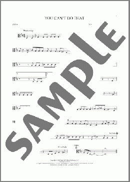 You Can't Do That(The Beatles) 楽譜 その他 ダウンロード