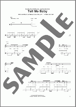 Tell Me Baby(Red Hot Chili Peppers) 楽譜 その他 ダウンロード