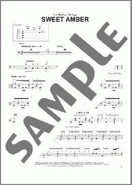 Sweet Amber(Metallica) 楽譜 その他 ダウンロード